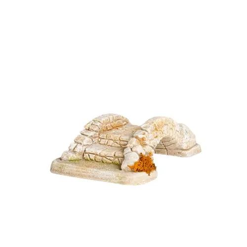 Sélection extérieur:Décor de crèche de Noël pont Saute Biaou Santons Escoffier - 22 x 14 x 6 cm