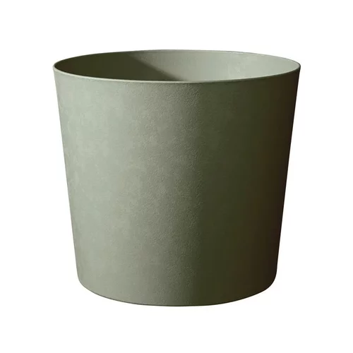Univers végétal:Pot en matière synthétique recyclée vert kaki Poétic Élément conique - Ø 39,3 x H 32 cm