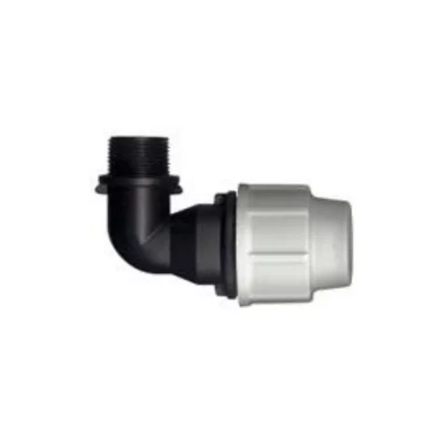 Simple pour le jardin：Raccord de compression avec coude fileté Plasson 26 x 34 x Ø 32 mm