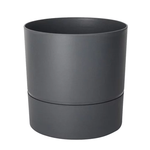 Idée simple：Pot gris anthracite Eda Aquaduo - Ø 28,5 x H 28,5 cm