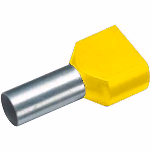 Embout double d'extrémité de câble Cimco 18 2436 | 2 x 1 mm² – 15 mm – lot de 100