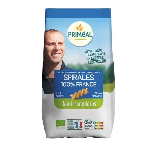 Jardin et déco：Spirales demi completes 500 g PRIMEAL