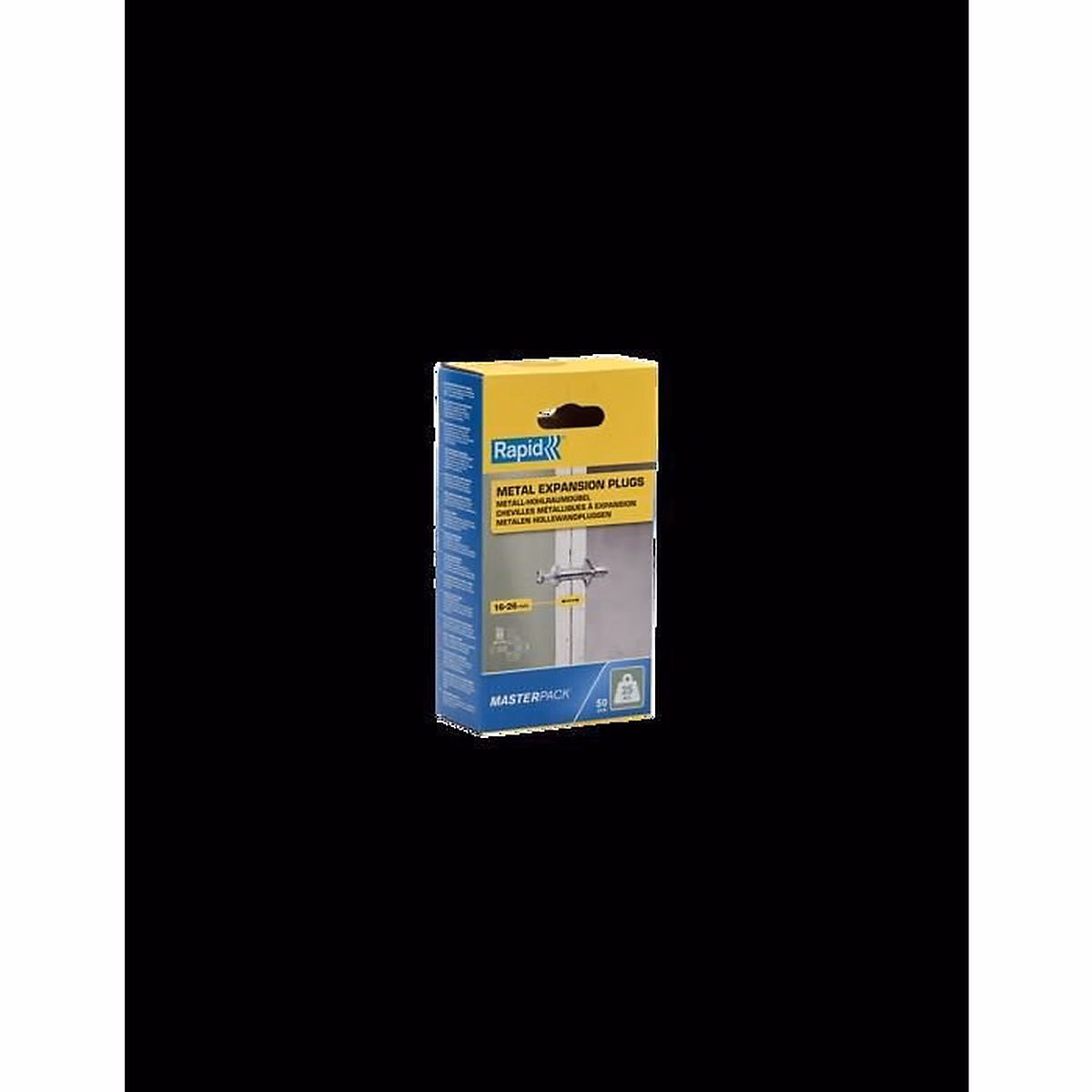 Cheville expansion metal Rapid Diam 8 × 46 mm vis M4 × 55 – lot 50