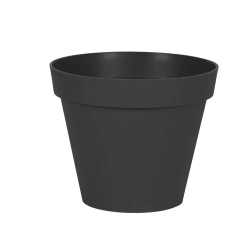 Pour compléter votre jardin：Pot Toscane Gris anthracite Ø.25 x H.20,5 cm