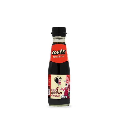 Style nature：Sauce coréenne pimentée pour barbecues, marinades Compagnie Autour du riz - 200 ml