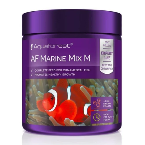 À avoir pour l’extérieur：Nourriture marine en granulés - 120g, AQUAFOREST, modèle Marine Mix M
