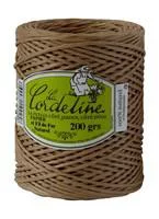 Adapté à votre jardin：Lien d’attache papier + fil de fer couleur Châtaigne - 200 gr / 100 m