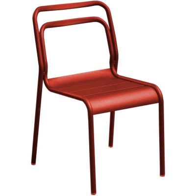 Chaise en aluminium Eos (Rouge)