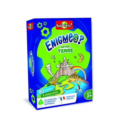 Pour compléter vos extérieurs:Enigmes – Notre terre