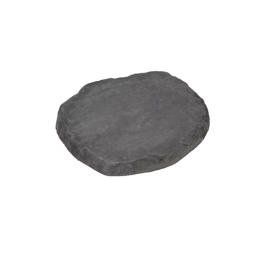Jardin et pratique：Pas japonais gris en Ardoise structurée 38x32x3,5 cm