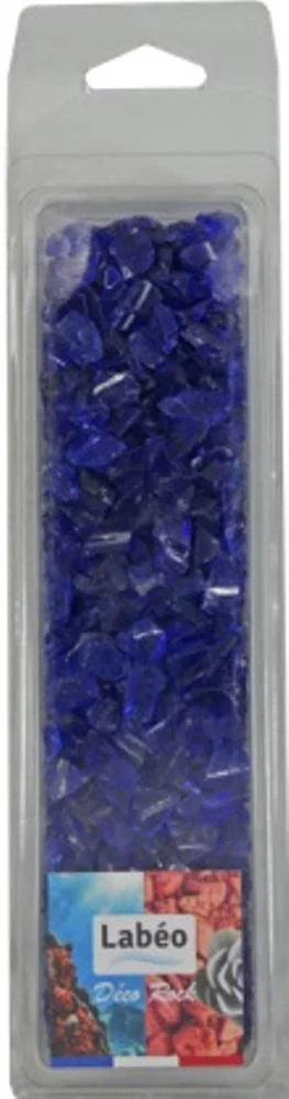 Espace vert sélection:Paillettes de verre pour aquarium coloris bleu LABEO 5/10