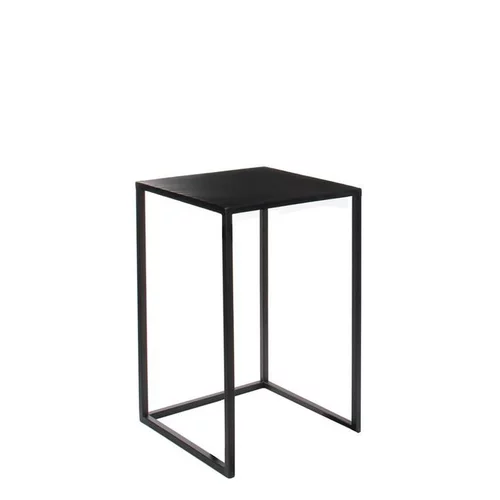 Pour votre espace vert:Table en métal noir Ø35xH55 cm
