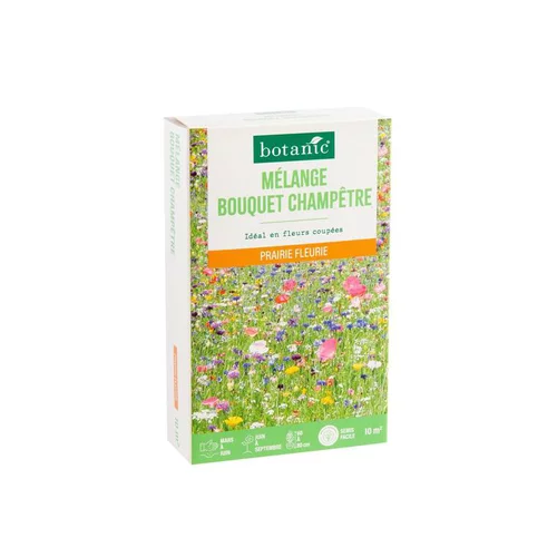 Une idée maline pour le jardin：Mélange de graines pour bouquet champêtre botanic® - graines à semer (10 m²)