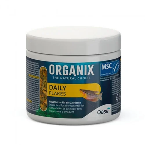 Pour un extérieur accueillant：Nourriture quotidienne poissons, bio, OASE AQUARIUM Organix Daily Flakes - 175ml