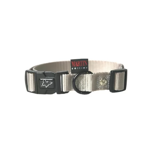 Extérieur confort：Collier chien réglable 16mm / 30-45cm gris
