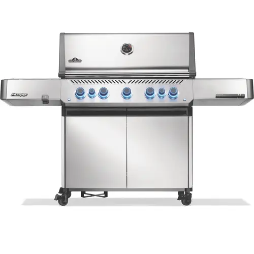 Pour un extérieur à votre image:Barbecue gaz inox Napoléon Prestige 665 - 188 x 66 x 129,5 cm