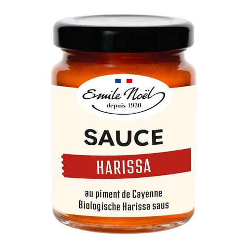 Idéal pour l’extérieur:Harissa bio en pot de 90 g