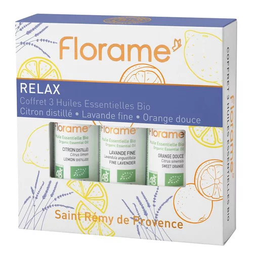 Pour profiter pleinement du jardin:Coffret Relax flacons 3x10 ml violet