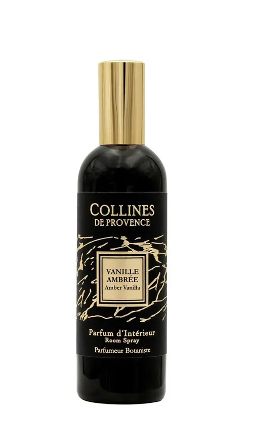 Fonctionnel au jardin:Parfum d’intérieur Collines de Provence collection Fleurs & Écorces senteur Vanille ambrée - 100 ml