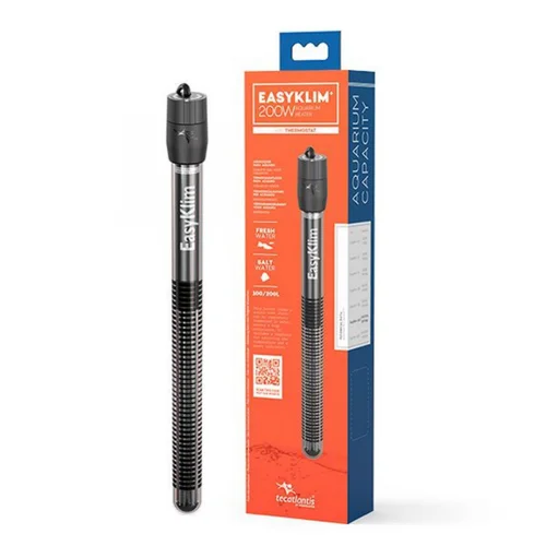 Choix extérieur:Chauffage aquarium 200 Watts, facilité d'utilisation, AQUATLANTIS - modèle EasyKlim+