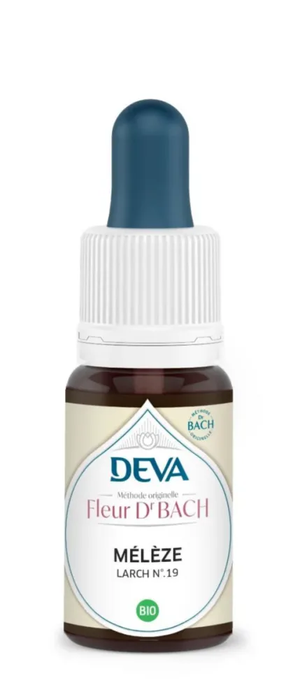 Pour personnaliser votre jardin:Complément alimentaire fleur de Bach mélèze bio Deva - 15 ml