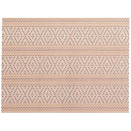 Facile jardin:Set de table coloris tomette en PVC Panama Winkler – 33 x 45 cm