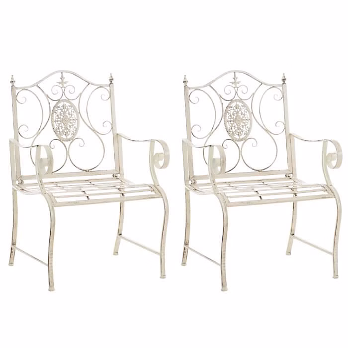 CLP | chaises de jardin Punjab – Array – lot de 2