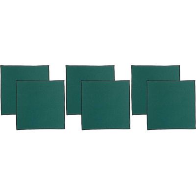 Serviette de table en coton recyclé Grace (Lot de 6) (Paon)