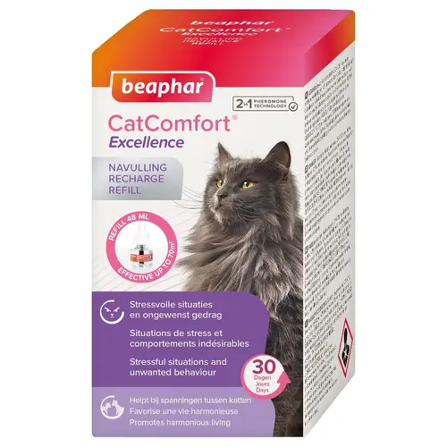 Choix nature：Recharge diffuseur de phéromones pour chat Beaphar CatComfort Excellence