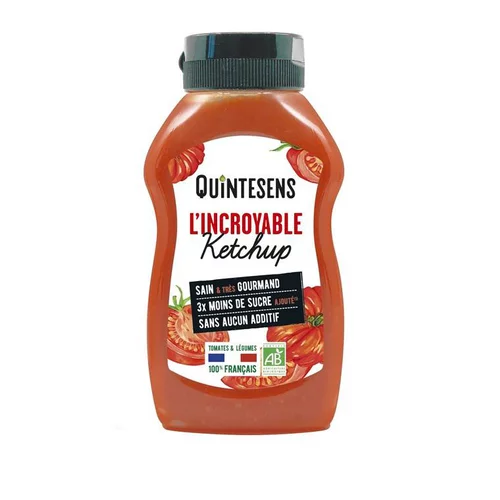 Jardin et pratique：L'incroyable ketchup bio en bouteille Quintesens - 280 g