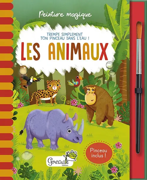 Pour embellir vos extérieurs：Livre "Les animaux" aux Éditions Grenouille