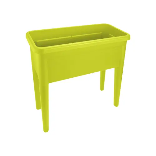 Pour un extérieur bien organisé:Table de culture 56 L coloris vert lime Elho Green Basics XXL - 75,5 x 36,5 x 65 cm