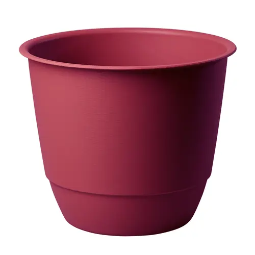 Solution maison:Pot en matière recyclée coloris rouge cerise Poetic Joy 25 - Ø 24,6 x H 20,3 cm