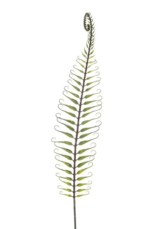Solution pratique:Tige de fougère artificielle verte - Ø 12 x H 92 cm