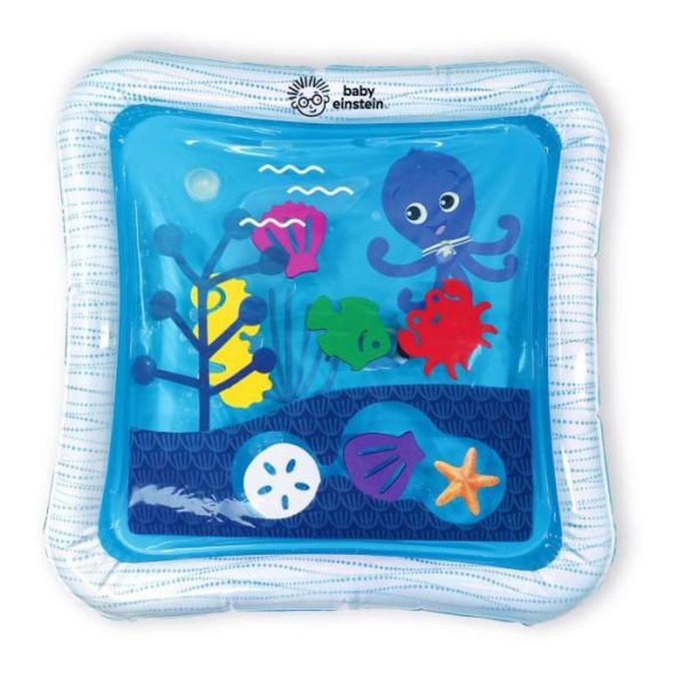 BABY EINSTEIN BABY EINSTEIN Tapis d'eau pour bébé, jeu sensoriel et d'éveil?, gonflable, facile a nettoyer, pliable, jouets des la nais