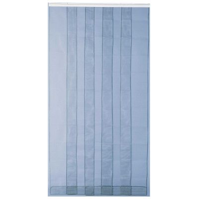 Rideau de porte moustiquaire en fibre de verre Arles (6 bandes)