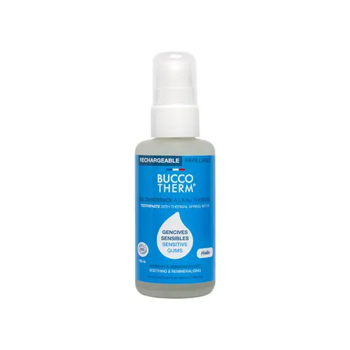 Pratique pour l’extérieur:Gel gencives sensibles au fluor Buccotherm - 100 ml