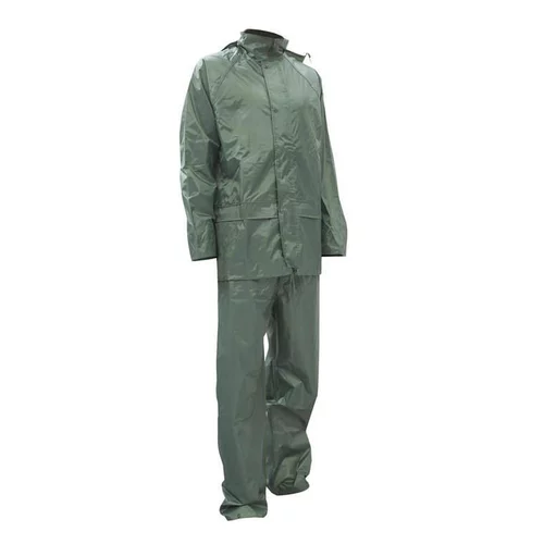 Une sélection pensée pour le jardin:Tenue de pluie verte Instant nature Averse - Taille M