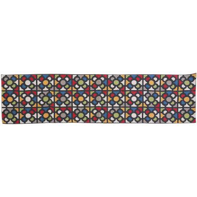 Chemin de table en polyester Urbana