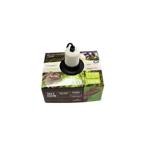 Maison et jardin:Support de lampe black clamp Ø 14 x H 16 cm
