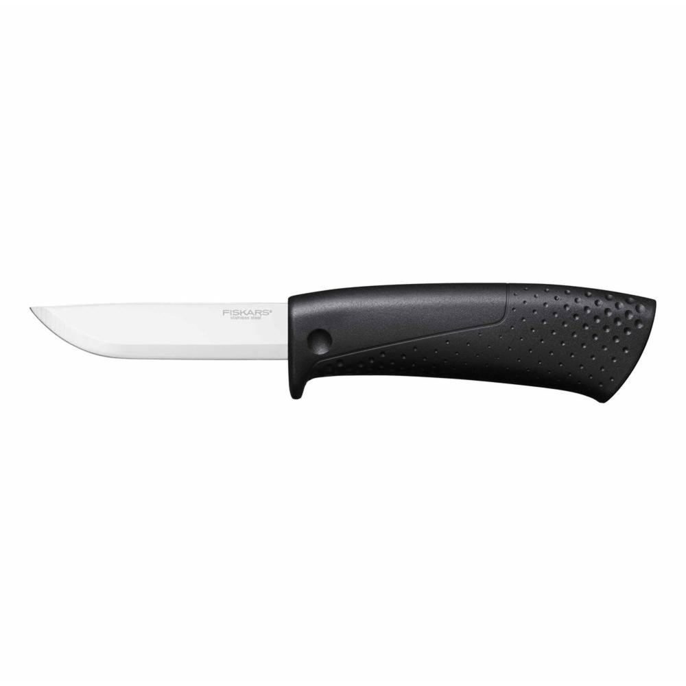 Fiskars Couteau de construction Fourreau - aiguiseur intégré