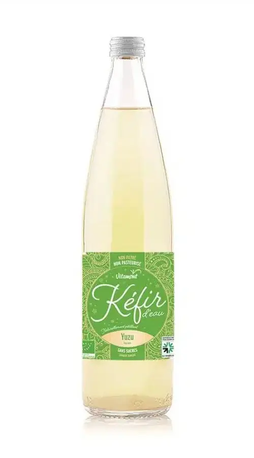 Pour mieux organiser votre jardin:Boisson bio Kéfir Yuzu Vitamont – 75 cl