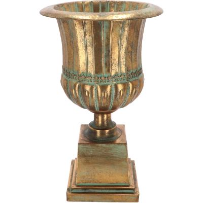 Vase en métal vieilli Médicis (Modèle 7)
