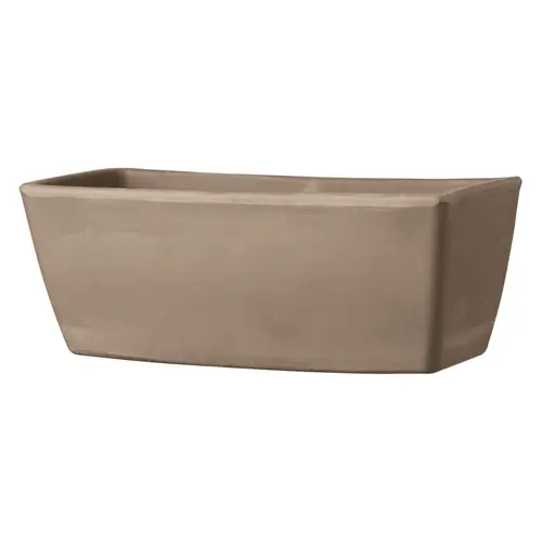 Une idée maline pour l’extérieur：Jardinière bord lisse, Gris grafite L42x P17,6x H15,6