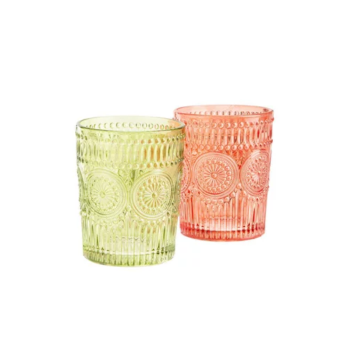 Jardin extérieur:Verre coloris multicolore en verre coloré - Ø 7,9 cm