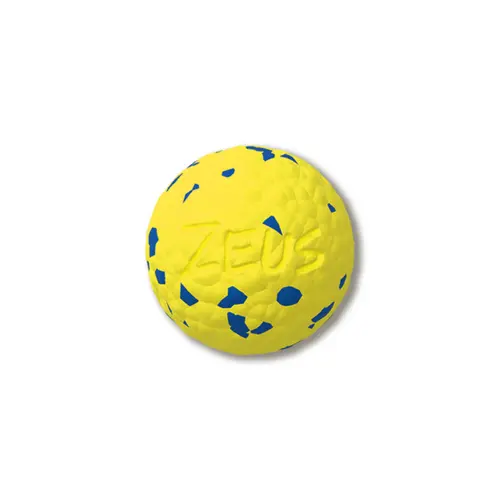 Utile au jardin:Jouet pour chien en caoutchouc naturel coloris jaune balle Zeus Nitro - Taille M