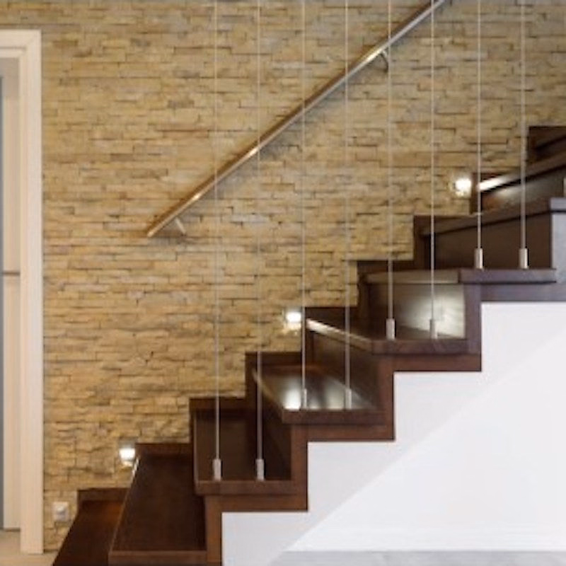 Balise LED saillie Ronde 2W 220V 55 degrés Blanche IP65 pour Escalier – Blanc Chaud 2300K, 3500K, SILAMP