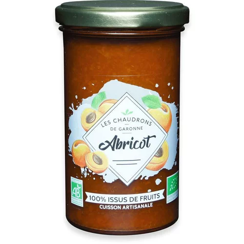 Pour un jardin bien équipé:Préparation 100 % fruits bio abricots - 275 g