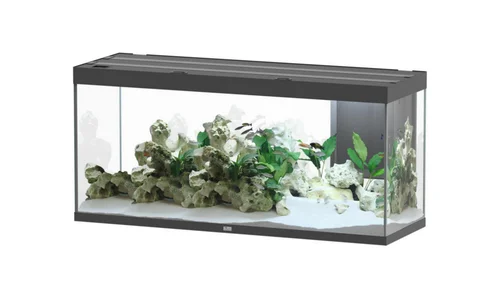 Pratique dehors：Aquarium coloris chêne foncé Aquatlantis Sublime Ultra LED 2.0 419 L - 150 x 50 x 70 cm