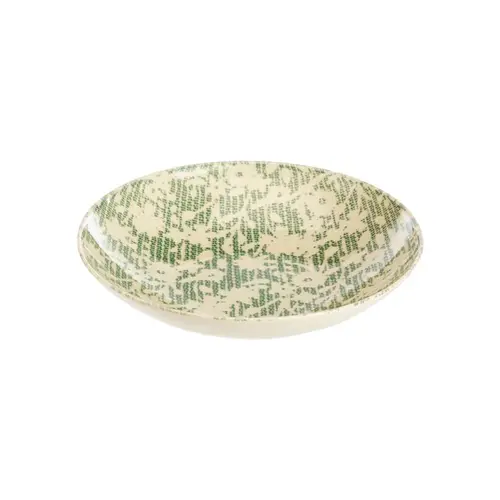 Côté jardin:Assiette calotte en grès vert Léa - Ø 22 cm